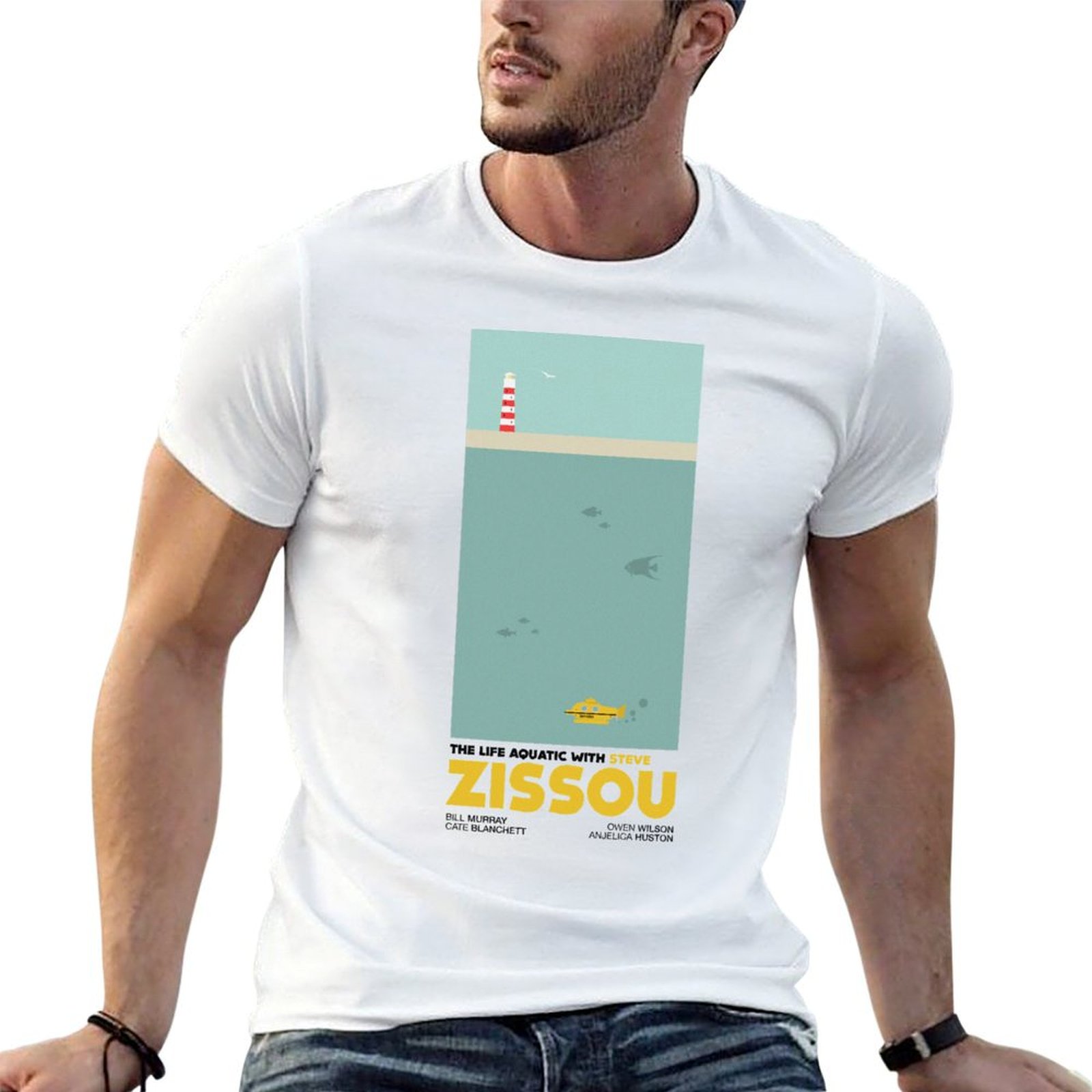 Aquatic Sports Wear - T-shirt The Life Aquatic (With Steve