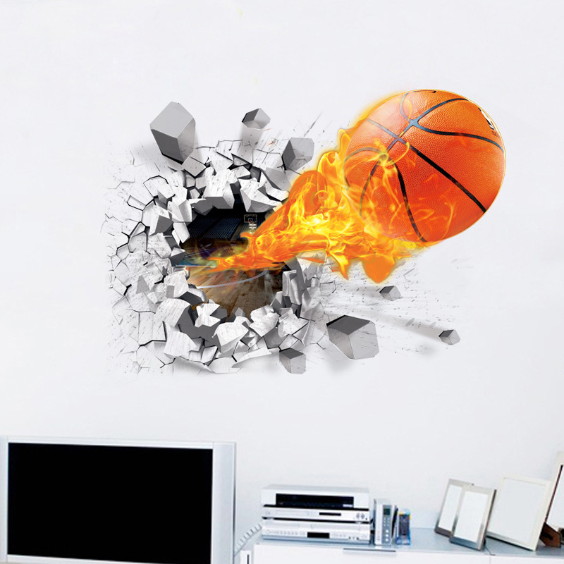 Autocollants muraux de basket- - Aqua Sports Club avis et prix